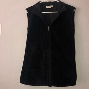 Soft black vest